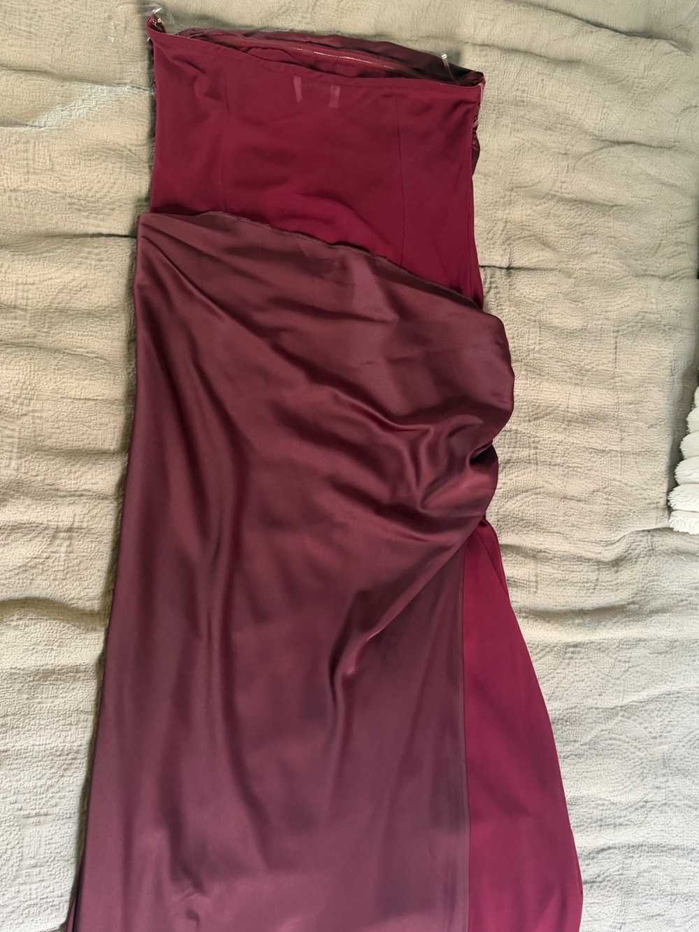 Peppermayo Strapless Plum Maxi Dress - Picture 12 of 15